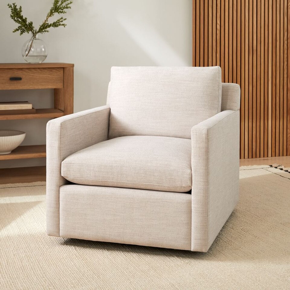 Marin Swivel Chair West Elm Australia